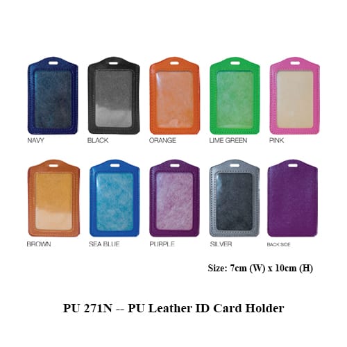 PU 271N PU Leather ID Card Holder Twinlink Services Corporate Gifts, Door Gift, Premium